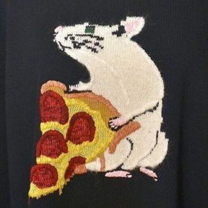 Rag & Bone | Pizza Rat Crewneck Sweater - XXL - New with tags